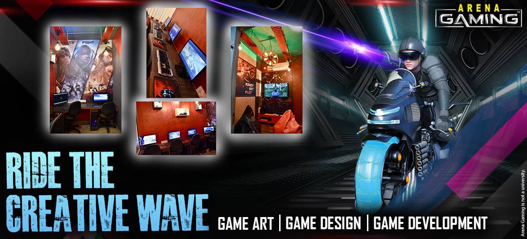 Arena Animation Malleswaram - Gaming Banner
